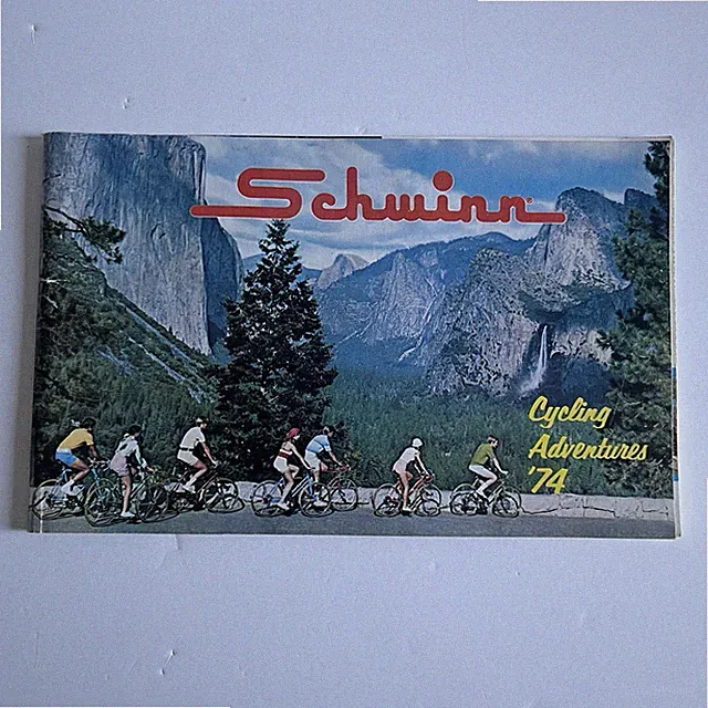 1974 Schwinn Bicycle Cycling Adventures Catalog - Vintage Advertising A6