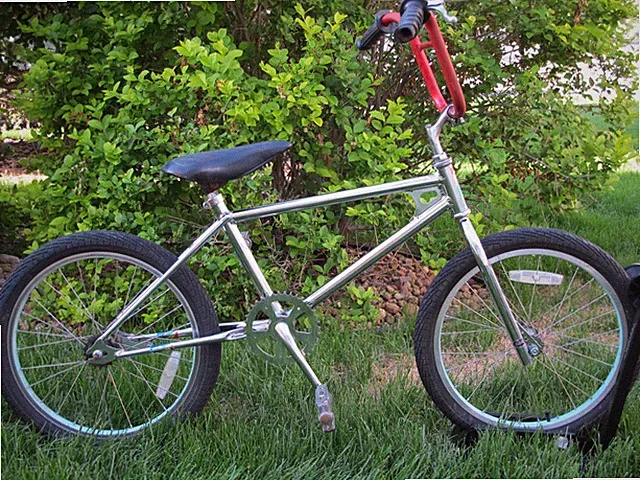 1979 Chrome Schwinn SX1000 Scrambler Competition BX3-6 Old School BMX Frameset