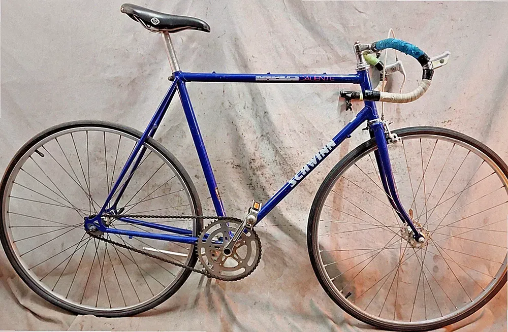 1985 Schwinn Caliente Fixed Gear Fixie Flip-Flop SS Bike 58cm Large Lugged Steel