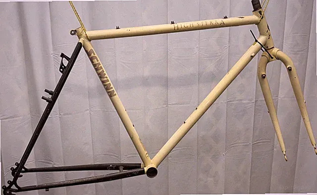 1986 Schwinn High Sierra Mountain/Gravel bike frame and fork