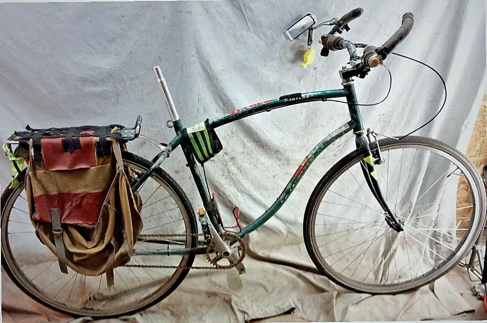 1995 Schwinn Searcher City Hybrid Bike 21" X-Large Chromoly Steel USA Shipper :)