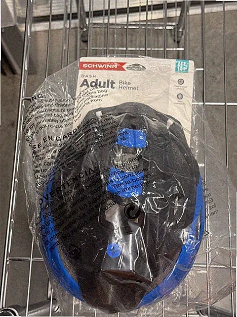 2 x Schwinn DASH Adult Bike Helmet – Black/Blue – New in Box – Age 14+