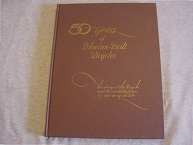 50 Years of Schwinn-Built Bicycles in original box