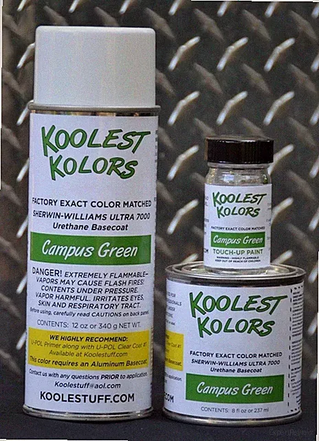 CAMPUS GREEN Paint for Schwinn Bike Restoration- STINGRAY Bicycle & other bikes