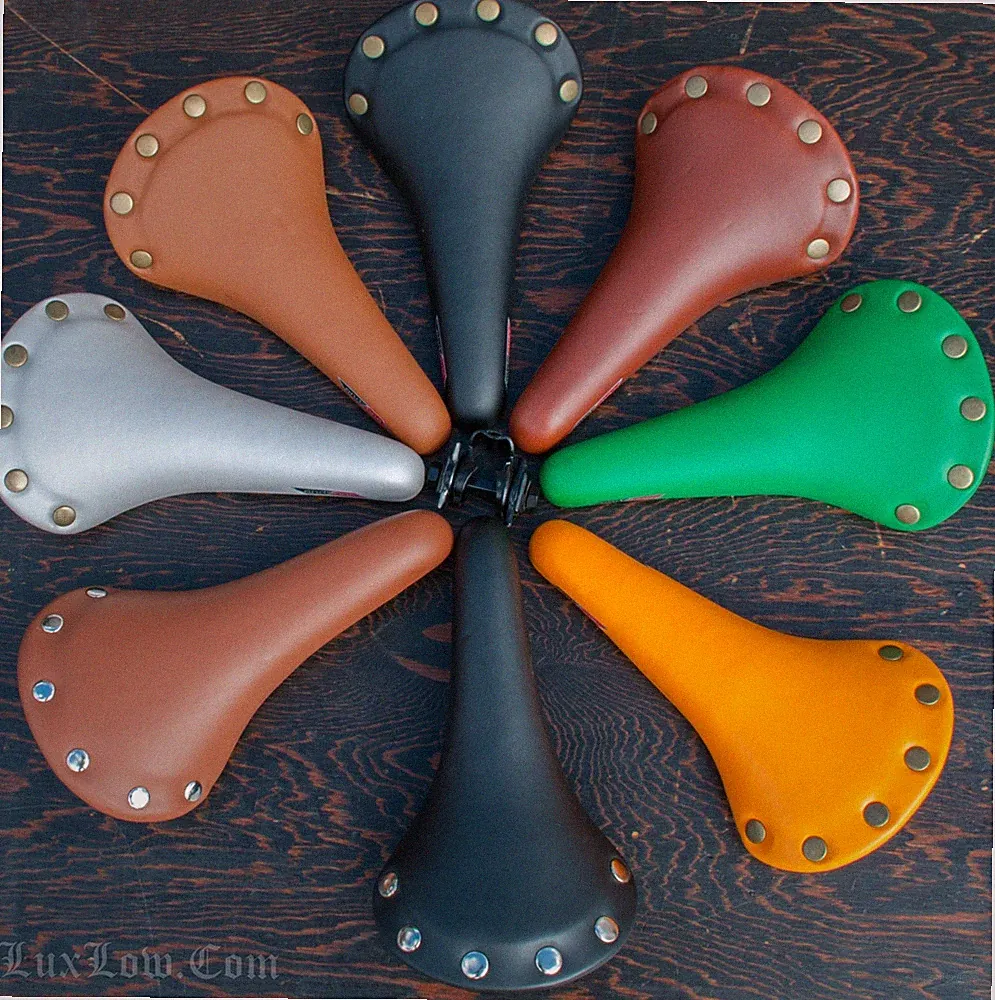 Fixie Rivet Road Bike SEAT Vintage Schwinn Fixed Gear Track Bicycle Saddle Clamp