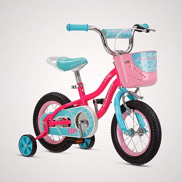 Kids Bike 12 Inch Schwinn Elm SmartStart Adjustable Seat Training Bicycle 2-4
