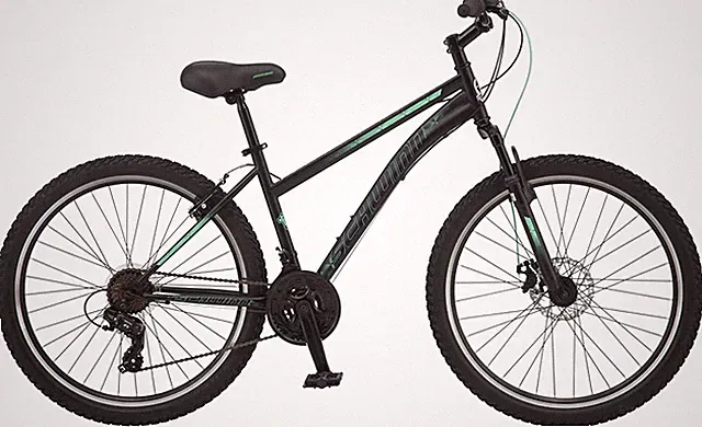 Mountain Bike Schwinn Sidewinder 26-inch wheels Bicycle, black/rose