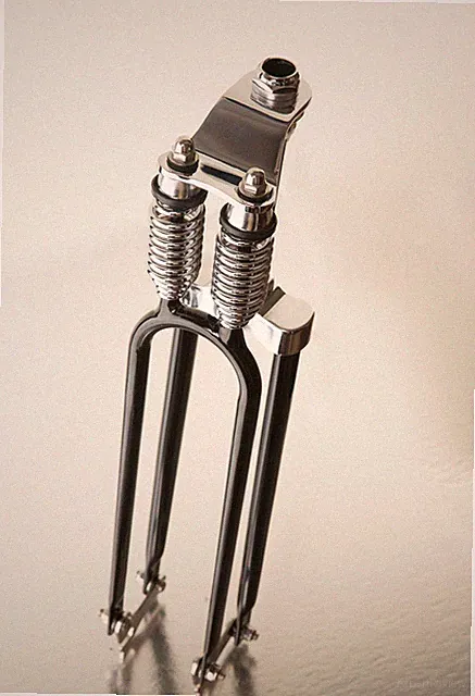 NEW Monark Type I HD Springer BiKE Schwinn Fork BUILT IN USA Chrome Parts