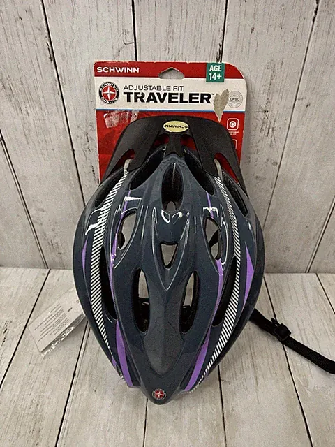 New Schwinn Traveler Bike Helmet for Adult Men and Women Ages 14+ Adjustable