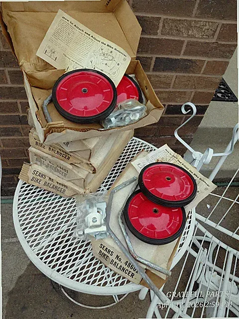 Nos Early 1960's Sears Bike Balancer Setup Bicycle Schwinn Sears 48601
