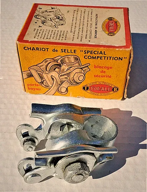 NOS Ideale Seat Saddle Post Clamp Adj Bicycle Peugeot Schwinn Vtg Brooks Mercier