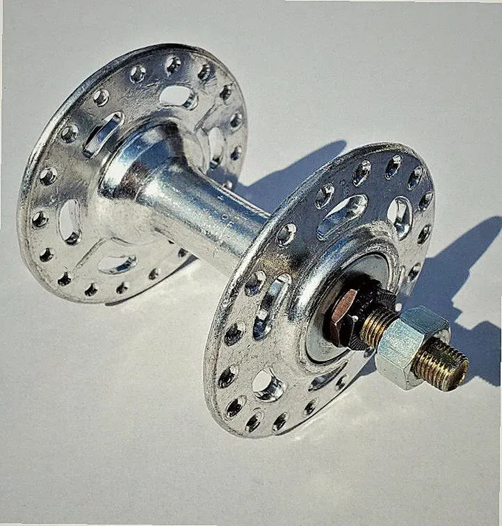 NOS Schwinn Heavy Duty BMX MX Freestyle Bicycle Front Hub 36H High Flange 3/8"