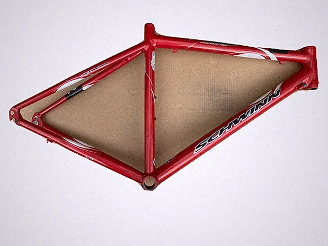 Rare Gold Label N'Litened Schwinn Fastback Bicycle Aluminum Frame Red Small VTG