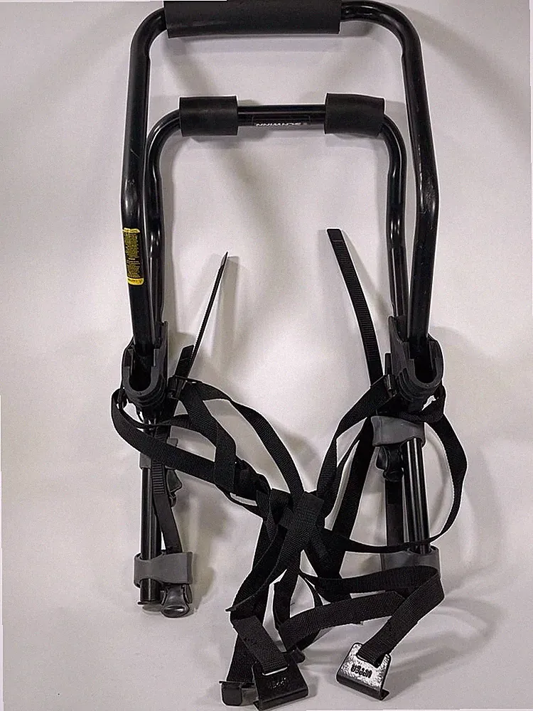 Schwinn 2 Black Bike Car Track Mount With Padding and Straps Gear Adventure