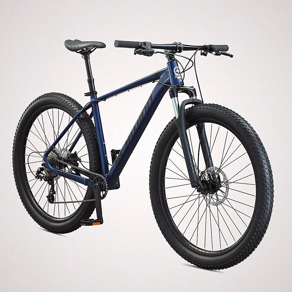 Schwinn 29-in. Axum DP Mens Mountain Bike, Blue - 8 Speeds and Trigger Shifters