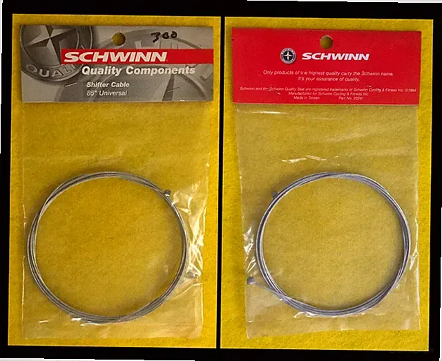 SCHWINN 85" UNIVERSAL SHIFTER CABLE (20-241) Bike VINTAGE 1994 NOS