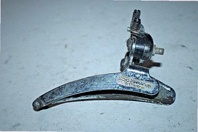 Schwinn Approved Double Front Derailleur 1" Clamp-On(Missing .5 Clamp US Shipper