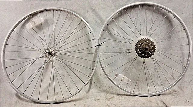 Schwinn Approved Joytech 27" Road Bike WheelSet Suntour Freewheel 126/100 36S QR