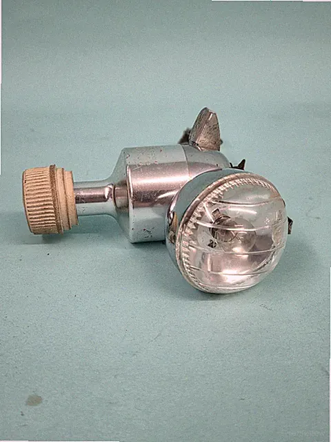 Schwinn Approved WORKING Soubitez Dynamo Bicycle Head Light 6V-3W Good Condition