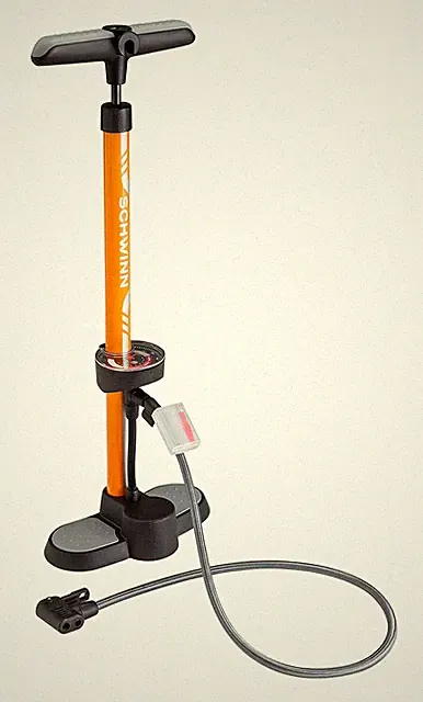 Schwinn! Best PRO Pump W/Gauge Bicycle Bike Tire Basketball Football Soccer Ball