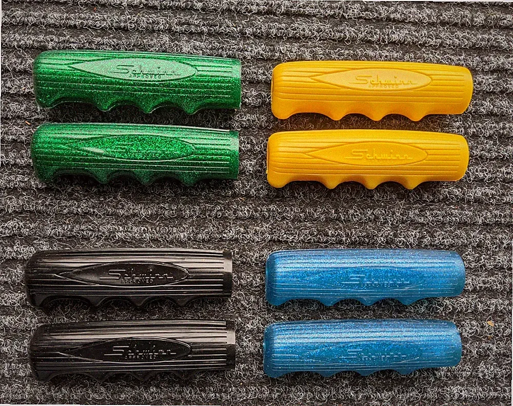 SCHWINN BICYCLE NOS HANDLEBAR GRIPS MADE IN USA FOR VINTAGE BIKES
