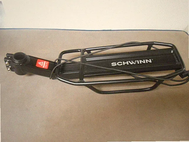 Schwinn Bicycle Rear Rack for Cargo Storage