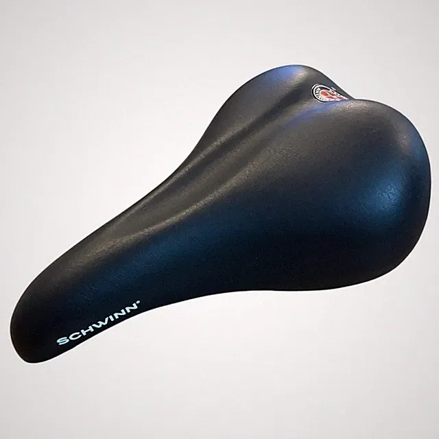 Schwinn Cionlli Bicycle Seat Black Comfort Saddle Bike Logo OEM