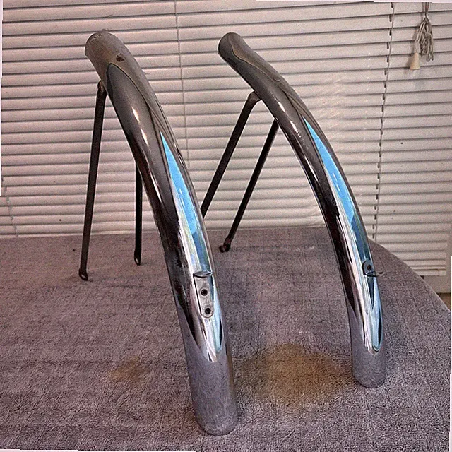 Schwinn Collegiate 3 Chrome Fender Set / fits 26” Wheels 1979