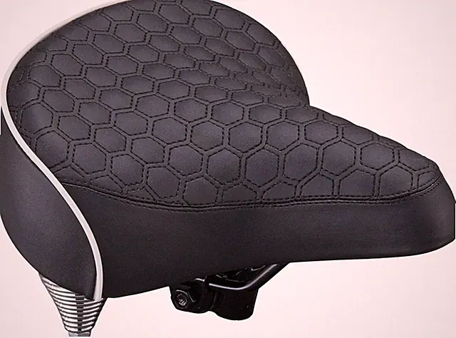 Schwinn Comfort Bike Saddle Seat, Cruiser/Quilted Black