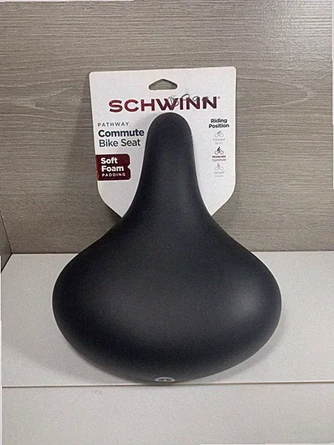 Schwinn Commute Bike Seat Moderate Soft Foam Black New SW79846WM
