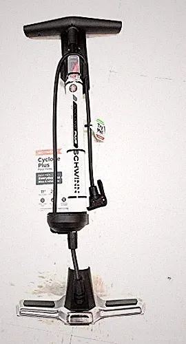 SCHWINN CYCLONE PLUS BIKE PUMP - WHITE