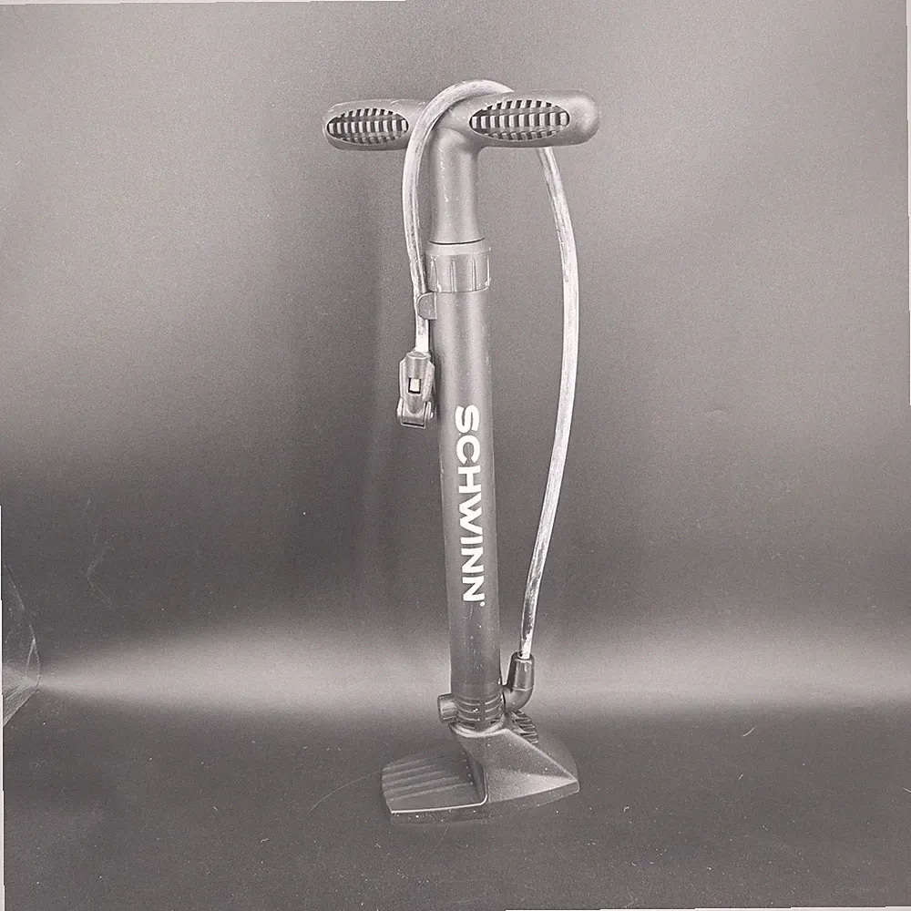 Schwinn Floor Bicycle Pump Bike Tire Air Pump Black Presta Schrader Valve