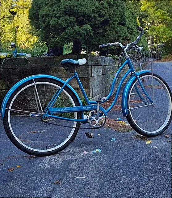 Schwinn Hollywood Cruiser Bicycle Vintage 1963 Blue Women's Girls Beach Bike