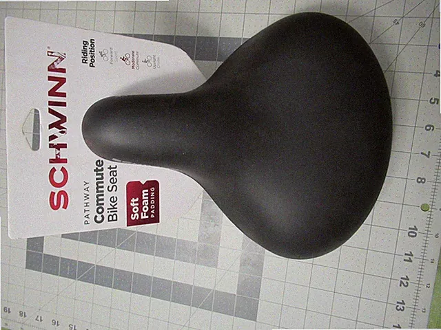 Schwinn Pathway Commute Bike Seat Soft Foam Padding