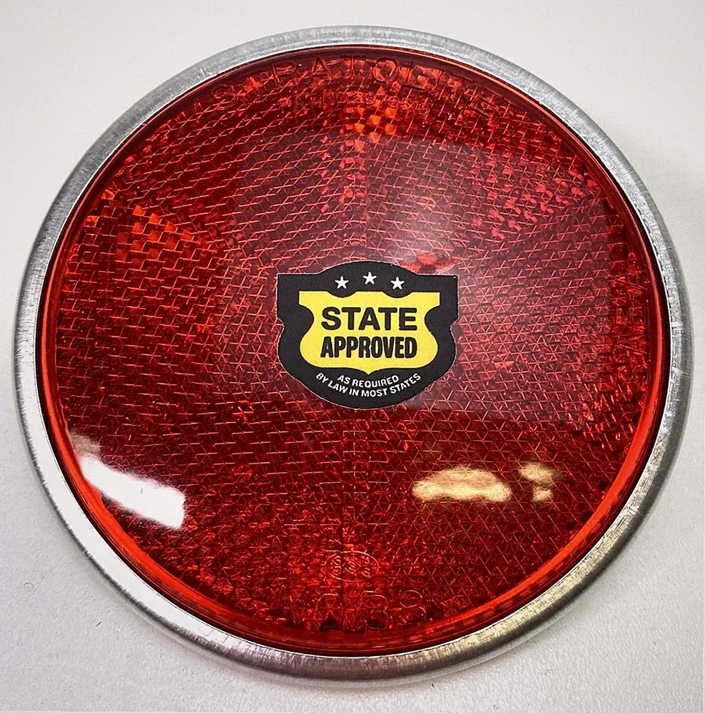 STRATOLITE No 38 Schwinn Approved STINGRAY rear reflector bicycle STATE APPROVED