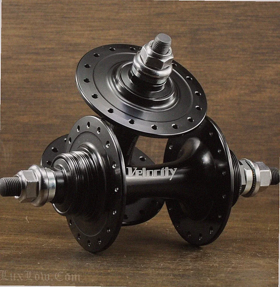 Velocity High Flange Track Bike HUBS Fixed Gear FlipFlop Freewheel Fixie Bicycle