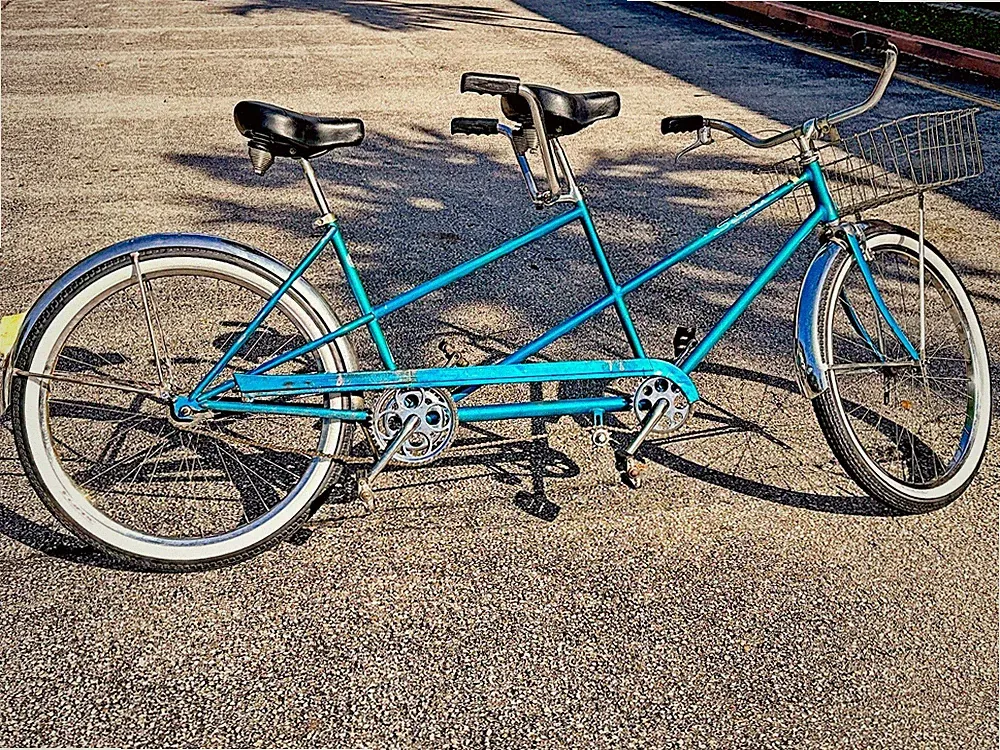 Vintage 1966 Schwinn Tandem Bicycle - professionally restored 2024