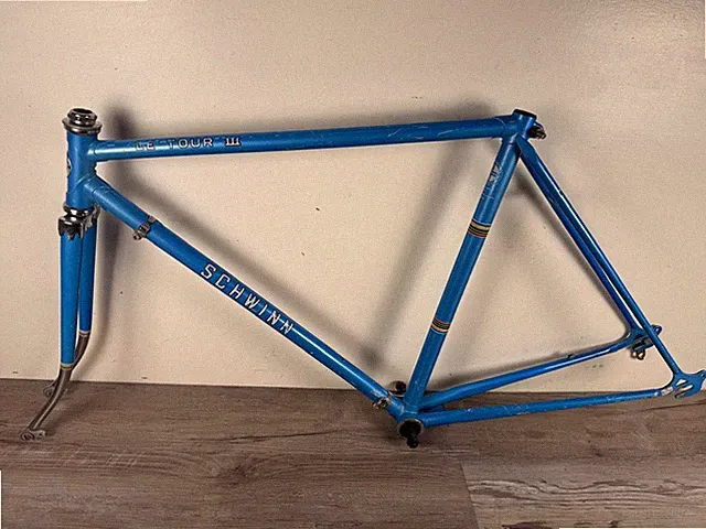 Vintage 1978 Schwinn LeTour III 54cm Steel Fame Set Road Bike Made in Japan