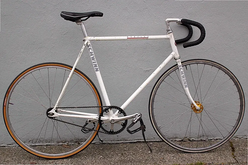 Vintage 1986 Schwinn Madison Track Bike Fixed Gear Steel 57cm L Paramount