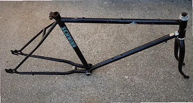 Vintage 80s Schwinn Maximizer 26" Mountain Bicycle Frame And Fork