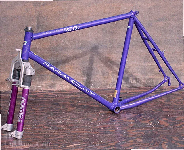 Vintage Schwinn Paramount RS60 Mountain Bike FRAME FORK Shimano DX MTB Bicycle