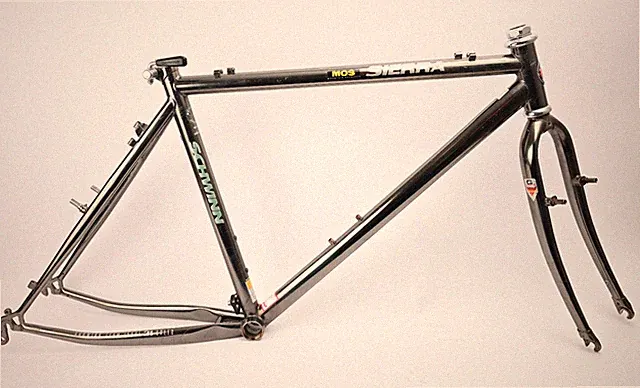 Vintage Schwinn Sierra MOS Frame/Fork 19" Large MTB Bike 26" Chrome