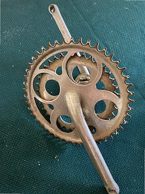 Vintage Schwinn Tandem Rear Cranks TWINN Bicycle Built For Two 1968