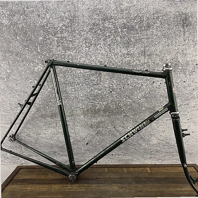 Vintage Schwinn Voyageur Touring Frame 25 64 cm Green Lugged Steel Bike Tall