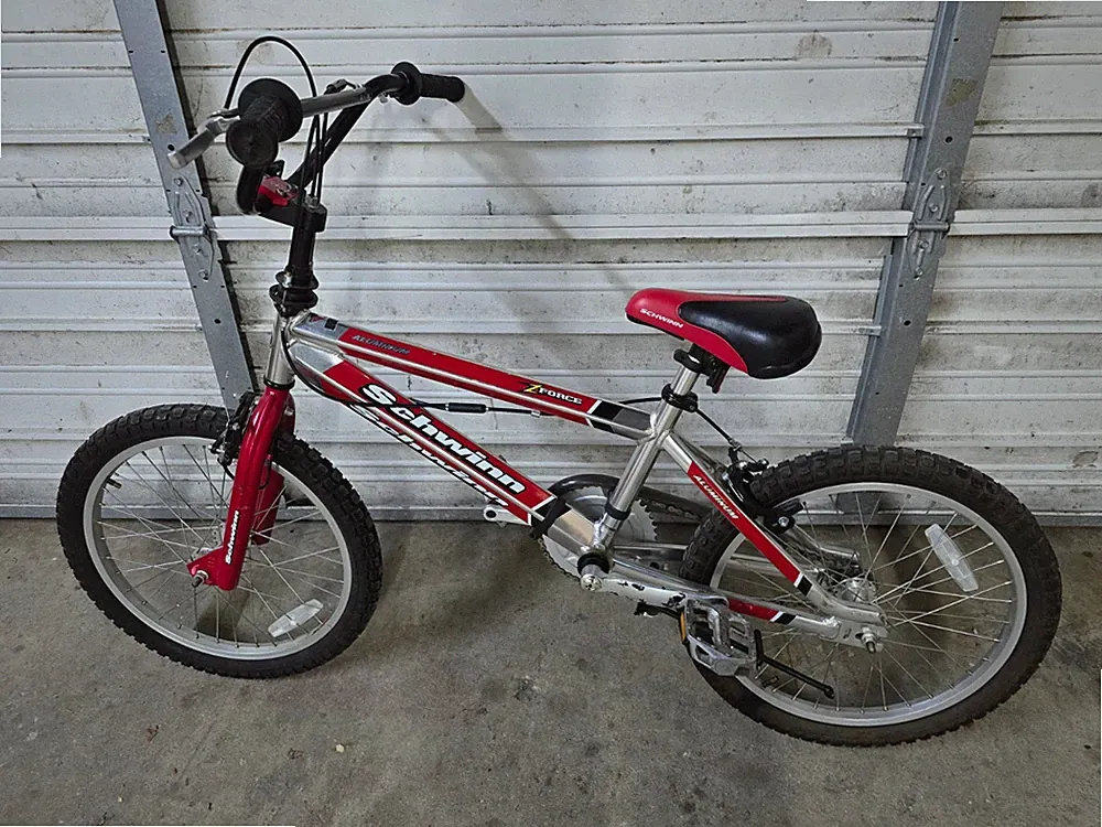Vintage Schwinn Z Force Mid School Diamond Aluminum BMX Bike Bicycle