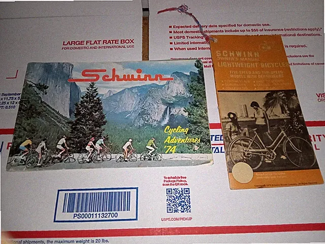 Vtg 1974 Schwinn Cycling Adventures ‘74 Bike Sales Catalog & Trade Price Guide